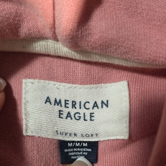 American Eagle Outfitters Women's Pink Cowl Neck Sweater - Picture 2 of 5